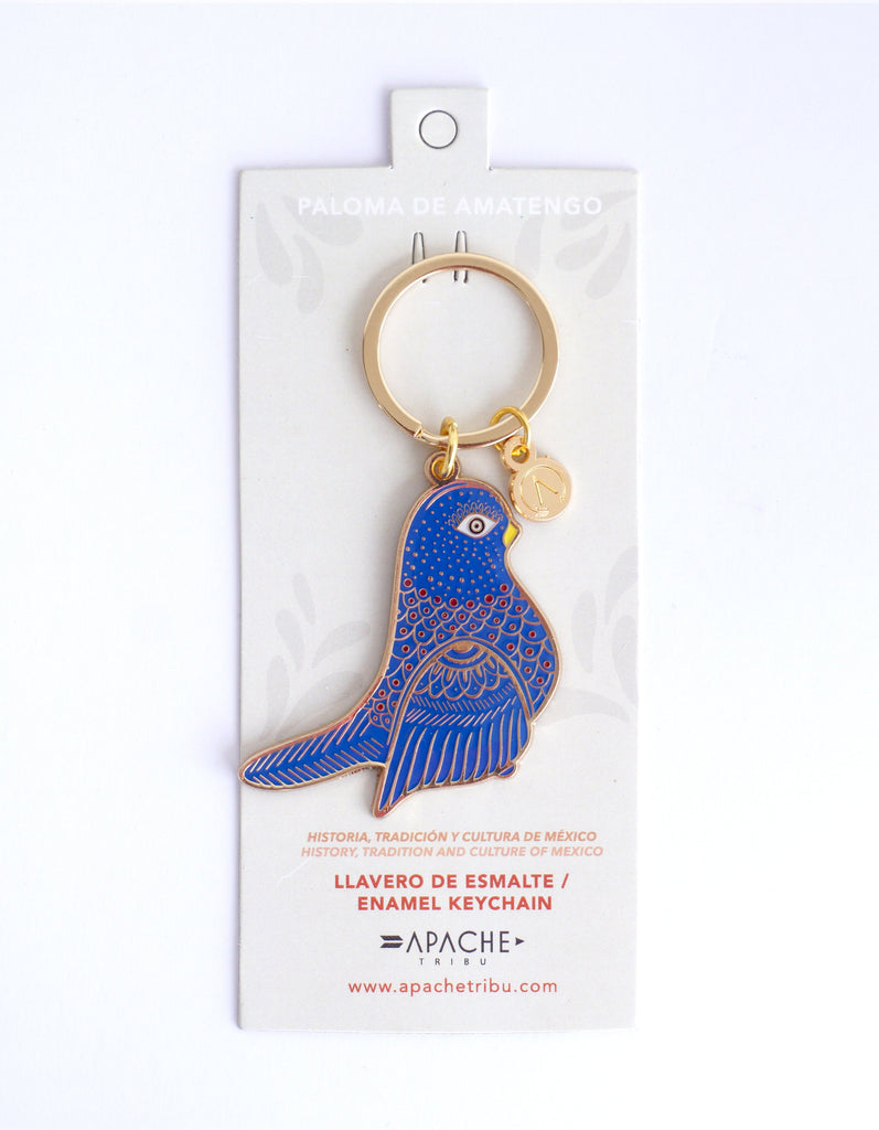 Keychain Amatenango del Valle Pigeon
