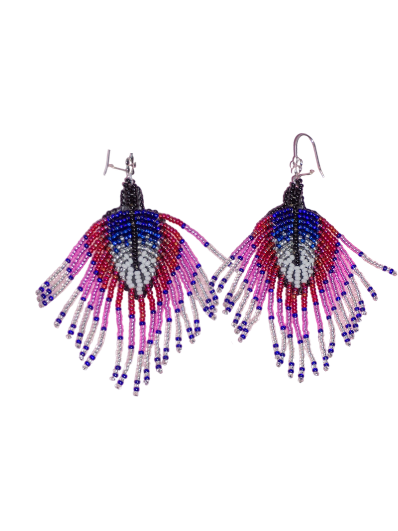 Earring Tortolito Pink/Blue