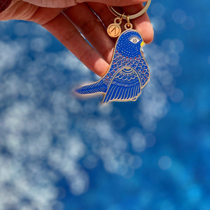 Keychain Amatenango del Valle Pigeon