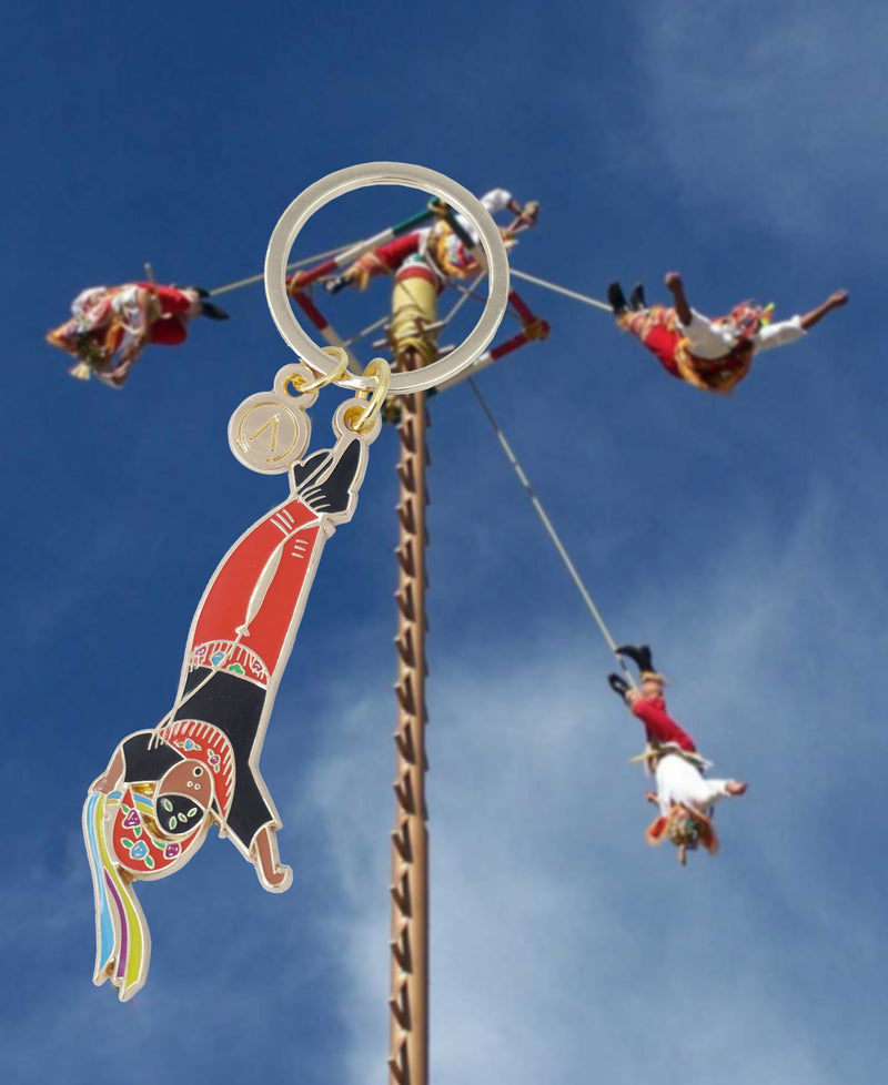 Keychain Volador de Papantla